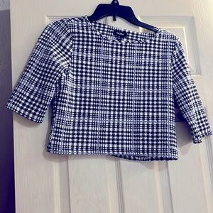 Crop top size s thick material